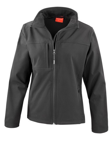 RES-R121F-Womens Recycled 3-Layer Classic Softshell Jacket